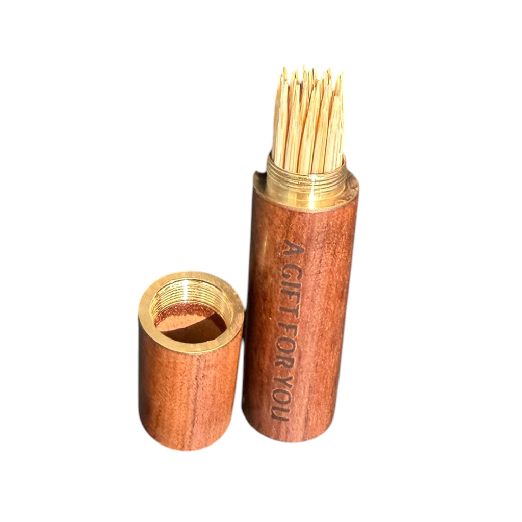 THE PIK - Premium Wooden Toothpick Holder